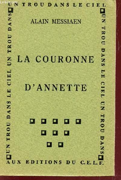 LA COURONNE D'ANNETTE.