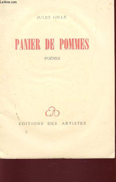 PANIER DE POMMES - POEMES.