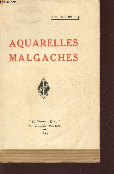 AQUARELLES MALGACHES.
