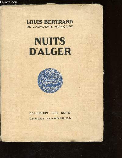 NUITS D'ALGER / COLLECTION 