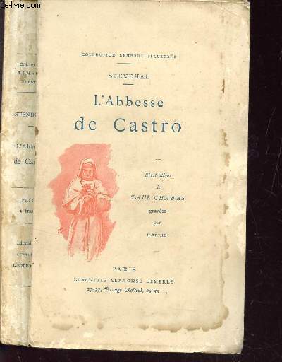 L'ABBESSE DE CASTRO/ COLLECTION LEMERRE ILLUSTREE.