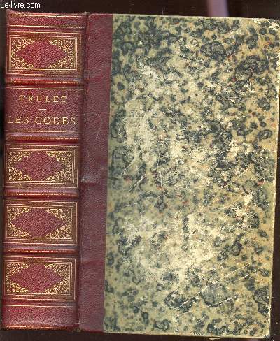 LES CODES DE L'EMPIRE FRANCAIS - CONTENANT LA CONSTITUTION DU 14 JANVIER 1852 - 8 SEPTEMBRE 1869 - LES LOIS ET DECERTS LES PLUS RECENTS - UNE NOUVELLE CORRELATION DES ARTICLES DES CODES - UN SUPPLEMENT PAR ORDRE ALPHABETIQUE.... / 10e EDITION.
