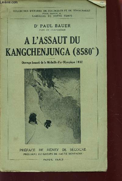 A L'ASSAUT DU KANGCHENJUNGA (8580m).