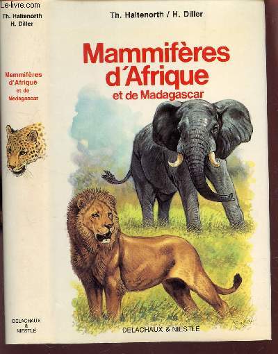 MAMMIFERES D'AFRIQUE ET DE MADAGASCAR.