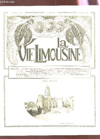 LA VIE LIMOUSINE - 4e ANNEE - N51 - 25 juin 1929 / La 3e grande semaine du Limousin - Mme H. Charasson  Limoges - Une redoutable preuve - Uzerche et les Snvhaux - etc....