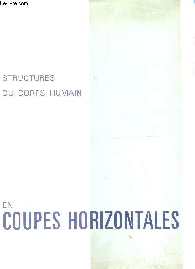 STRUCTURES DU COPRS HUMAIN - EN COUPES HORIZONTALES.