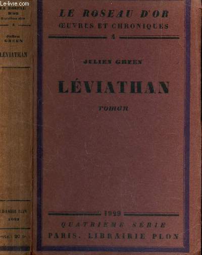 LEVIATHAN - TOME 4 DE LA COLLECTION 