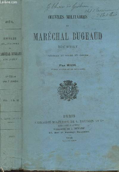 OEUVRES MILITAIRES DU MARECHAL BUGEAUD, DUC D'ISLY.
