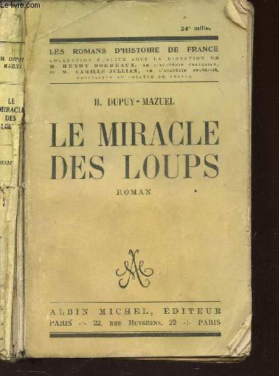 LE MIRACLE DES LOUPS / COLLECTION 