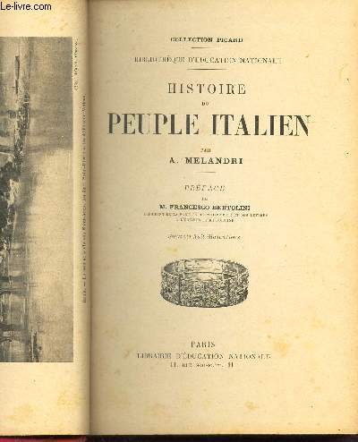 HISTOIRE DU PEUPLE ITALIEN / COLLECTION PICARD