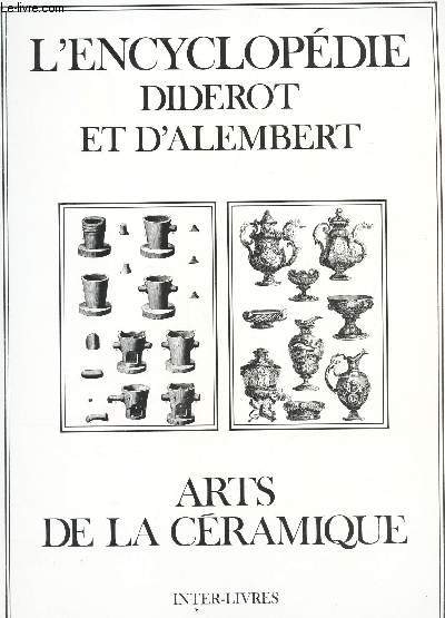 L'ENCYCLOPEDIE DIDEROT ET D'ALEMBERT - ARTS DE LA CERAMIQUE