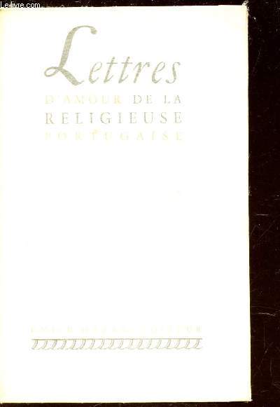 LETTRES D'AMOUR DE LA RELIGIEUSE PORTUGAISE