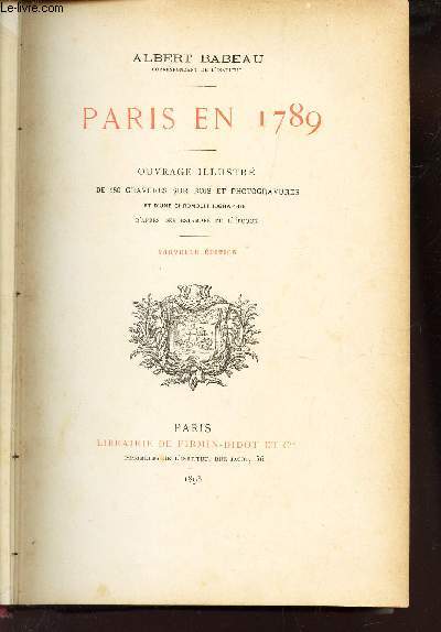 PARIS EN 1789
