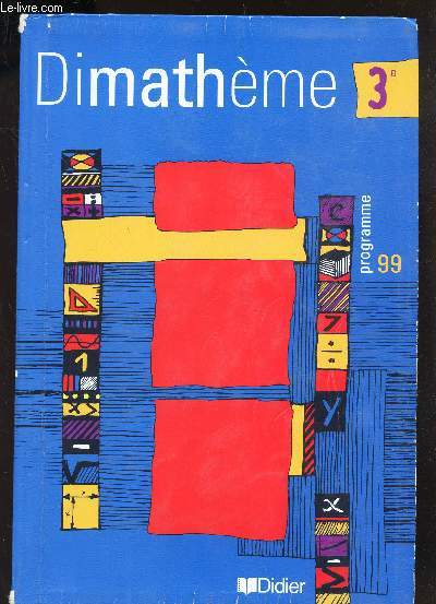 DIMATHEME - 3e / PROGRAMME 99