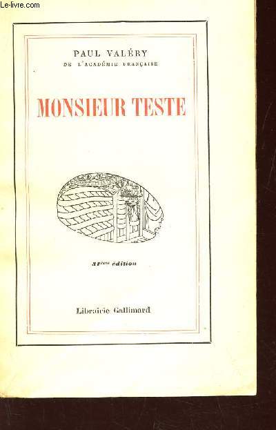 MONSIEUR TESTE 31E EDITION