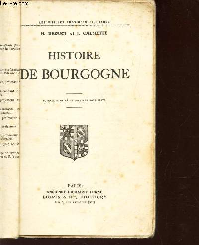 HISTOIRE DE BOURGOGNE / COLLECTION 