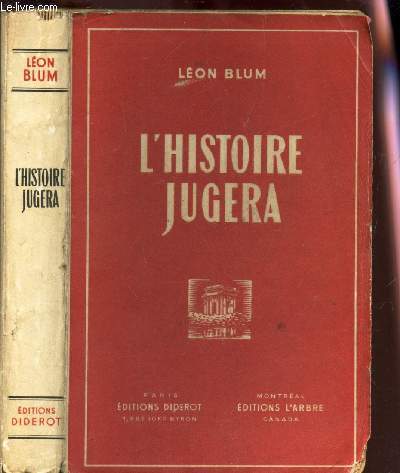 L'HISTOIRE JUGERA
