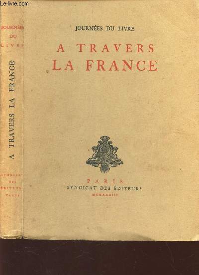 A TRAVERS LA FRANCE / JOURNEES DU LIVRE