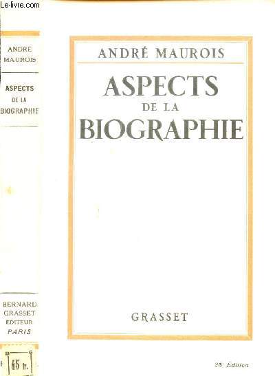 ASPECT DE LA BIOGRAPHIE