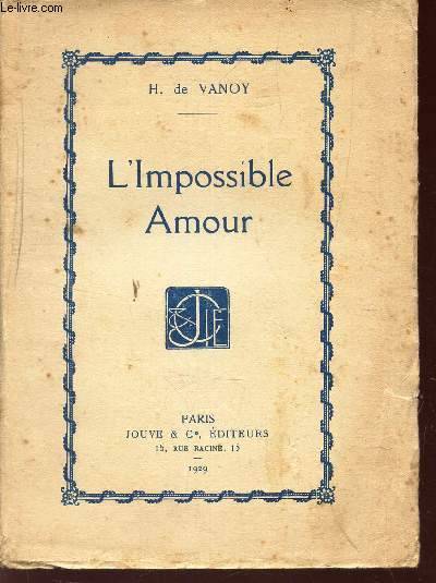 L'IMPOSSIBLE AMOUR