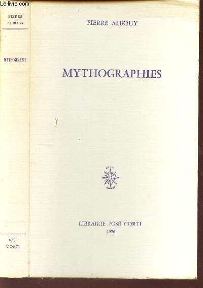 MYTHOGRAPHIES