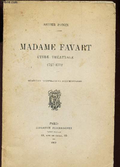 MADAME FAVART - ETUDE THEATRALE - 17