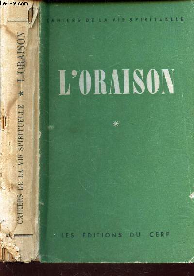 L'ORAISON / COLLECTOIN 