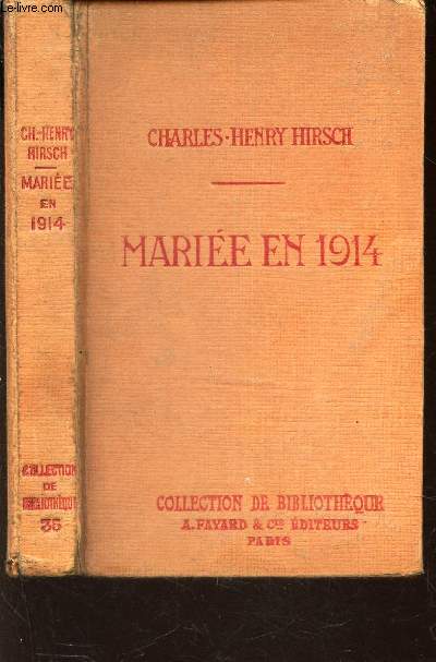 MARIEE EN 1914