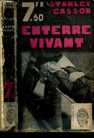 ENTERRE VIVANT - N175 DE LA COLLECTION DE L'EMPREINTE