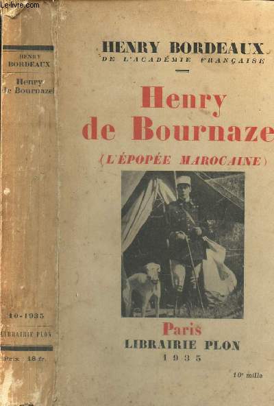 HENRY DE BOURNAZEL - (L'pope marocaine).