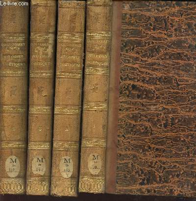 MELODIES POETIQUES DE LA JEUNESSE - EN 4 VOLUMES : TOMES 1 + 2 + 3 + 4 / AVEC DES NOTERS BIOGRAPHIQUES, HISTORIQUES ET LITTERRAIRES.