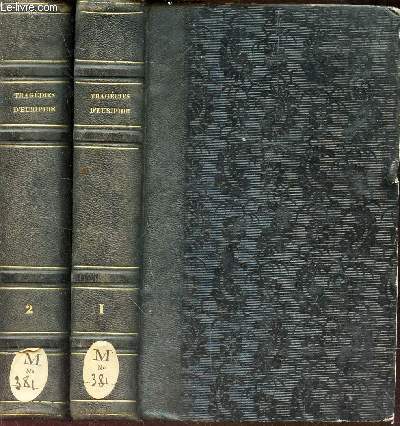 TRAGEDIES D'EURIPIDE / EN 2 VOLUMES (tomes 1 et 2).
