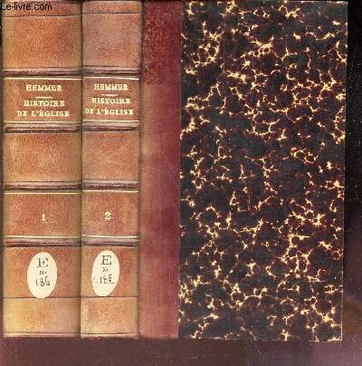 HISTOIRE DE L'EGLISE - EN 2 VOLUMES (TOMES 1 et 2).