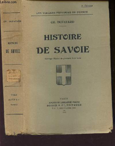 HISTOIRE DE SAVOIE / 