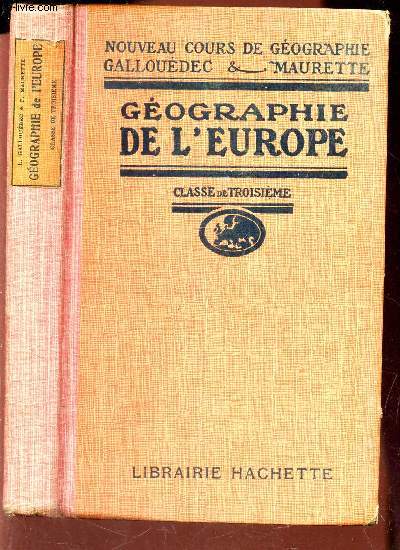 GEOGRAPHIE DE L'EUROPE - CLASSE DE TROISIEME