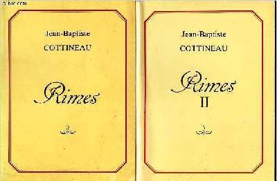 RIMES - en 2 VOLUMES (I et II).