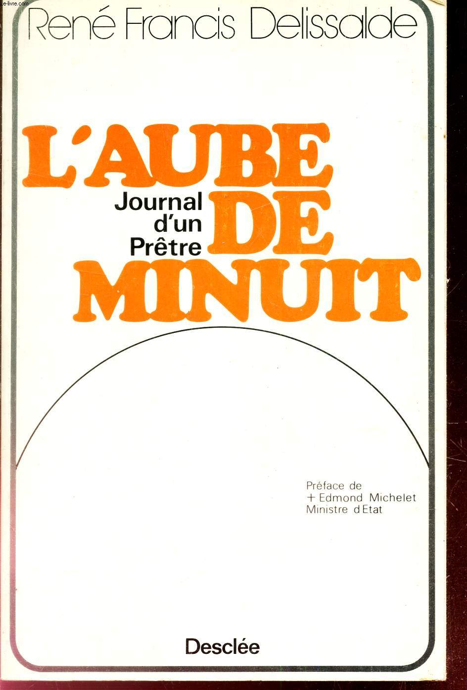 L'AUBE DE MINUIT - JOURNAL D'UN PRETRE.