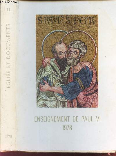 L'ENSEIGNEMENT DE PAUL VI - (N11)