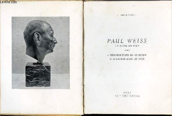 PAUL WEISS - UN POETE DU RIED