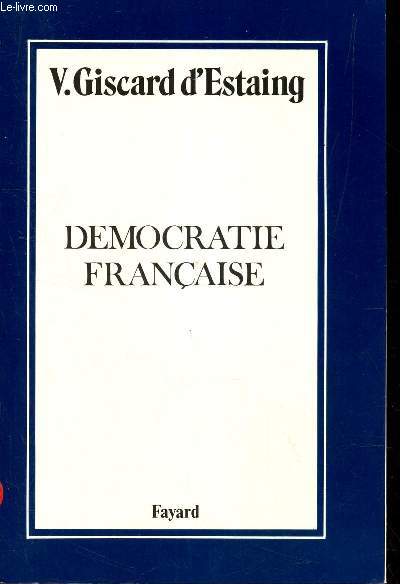 DEMOCRATIE FRANCAISE.