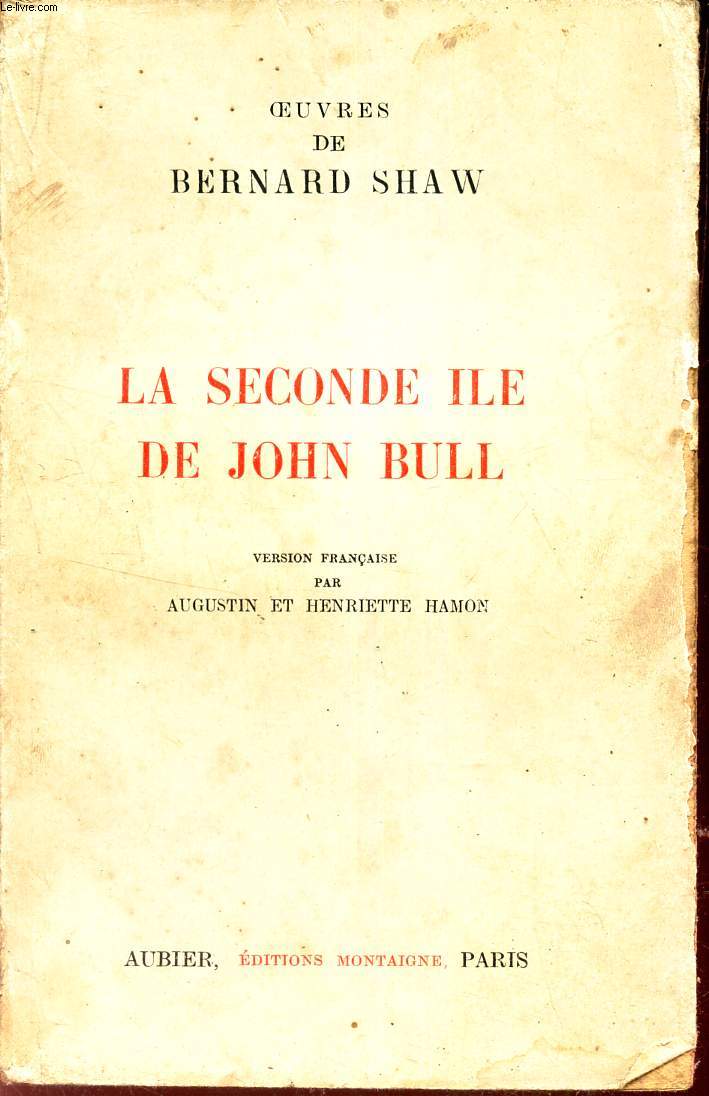 LA SECONDE ILE DE JOHN BULL -