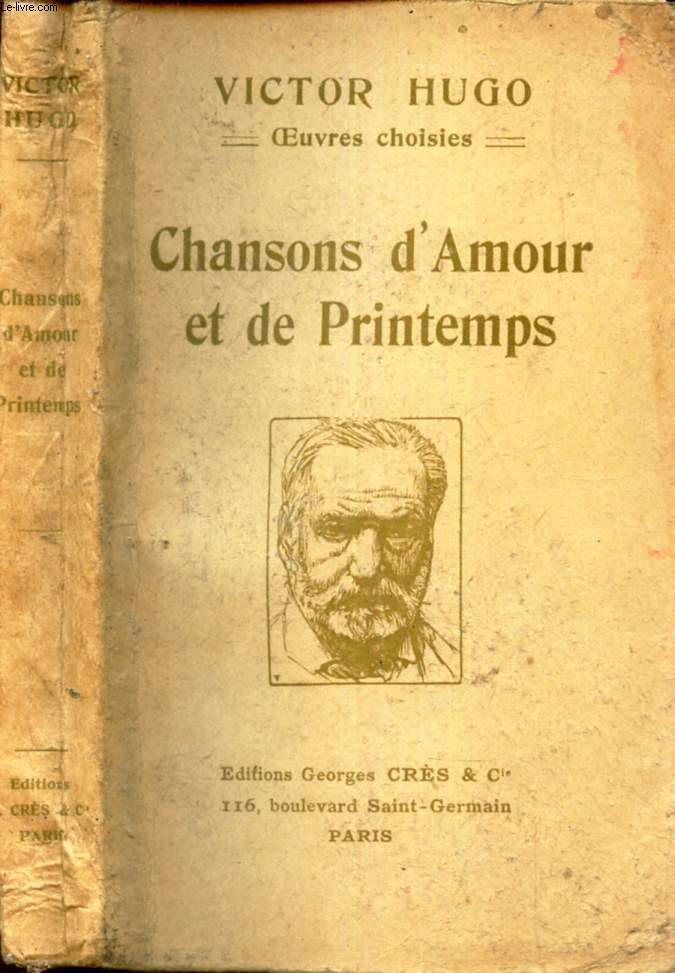 CHANSONS D'AMOUR ET DE PRINTEMPS.