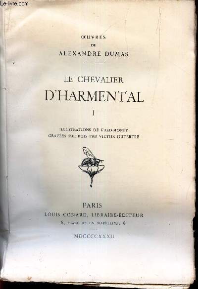LE CHEVALIER D'HARMENTAL - TOME 1.