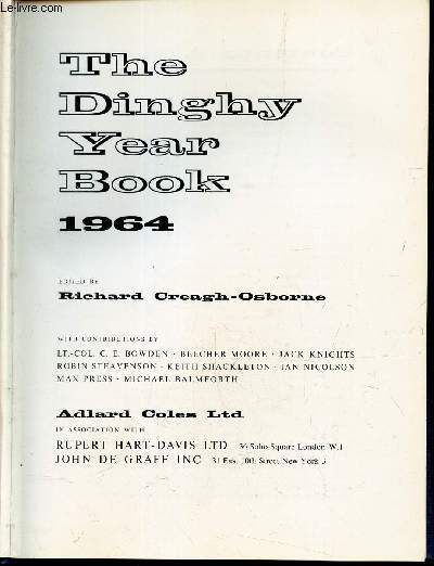 THE DINGHY YEAR BOOK 1964.
