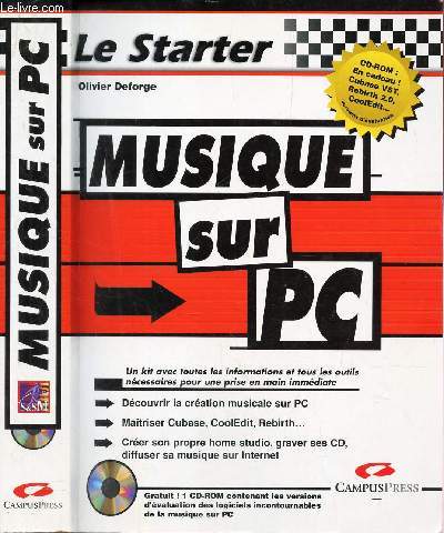 MUSIQUE SUR PC - LIVRE SANS LE CD-ROM / 