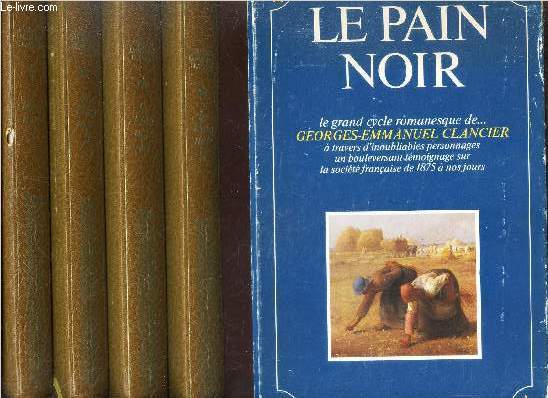 LE PAIN NOIR - COFFRET DE 4 VOLUMES - (TOMES 1 + 2 + 3 + 4).
