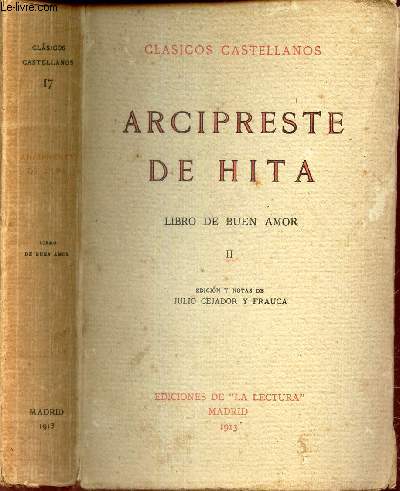 ARCIPRESTE DE HITA - LIBRO DE BUEN AMOR (II)