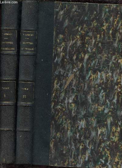 Lectures historiques  la Sorbonne et  l'institut d'aprs les archives des pays trangers - 2e dition - En deux tomes - Tomes 1 + 2 .