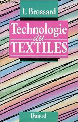 Technologie des textiles.
