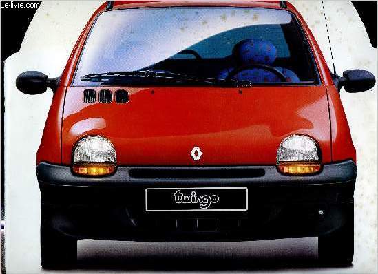 Brochure publicitaire Twingo Renault - juin 1993 .